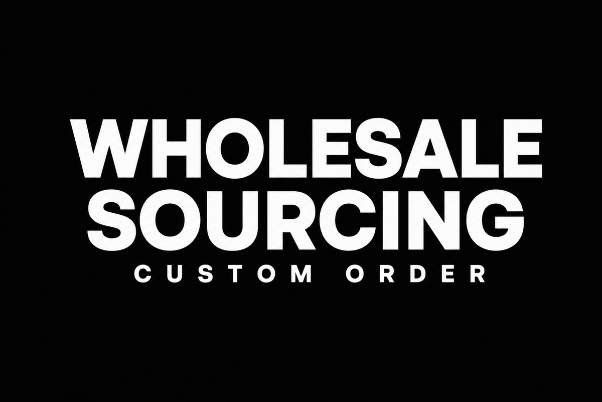 Wholesale Sourcing — Custom Order